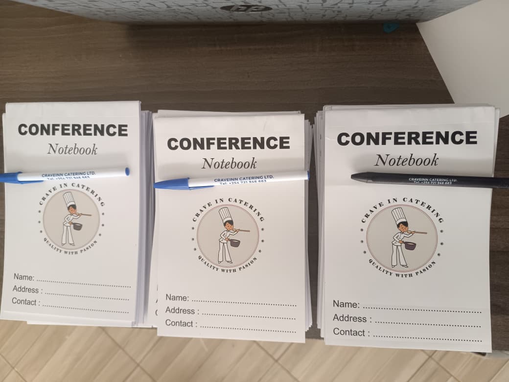 Pen and Customised Notebook